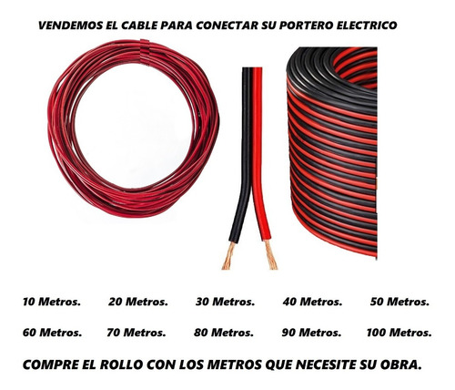 Portero Electrico Timbre Con Frente De Aplicar Plastico Ag