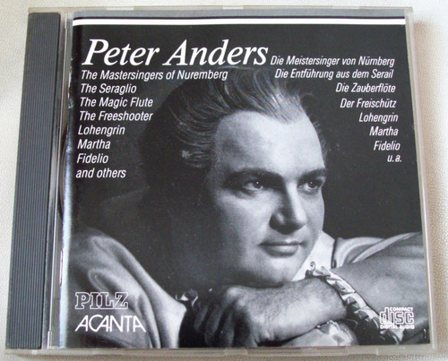 Peter Anders Arias Óperas Weber Wagner Beethoven Mozart ( H)