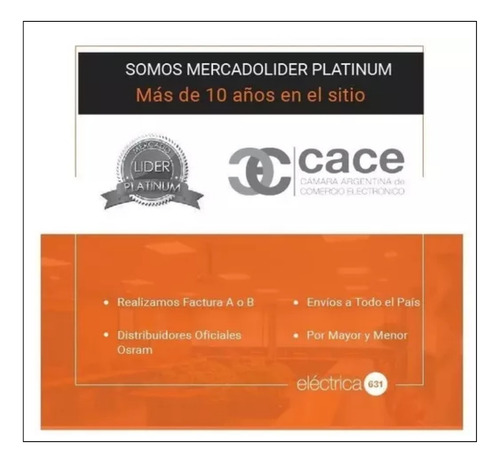 Campana Led Industrial Ledvance 200w+ Buscapolo Sica + Cinta