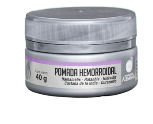 Pomada Hemorroidal - Homeopatía Alemana