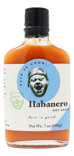 Pain Is Good Habanero Salsa Picante Botella De 7 Oz Hecho