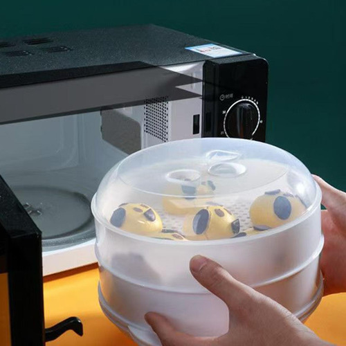 Tazón De De De Microondas Para Cocinar Comidas Doble Capa