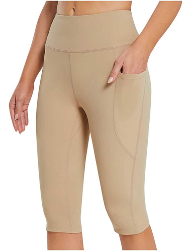 Pantalones H Para Mujer, Leggings Hasta La Rodilla Para Yoga