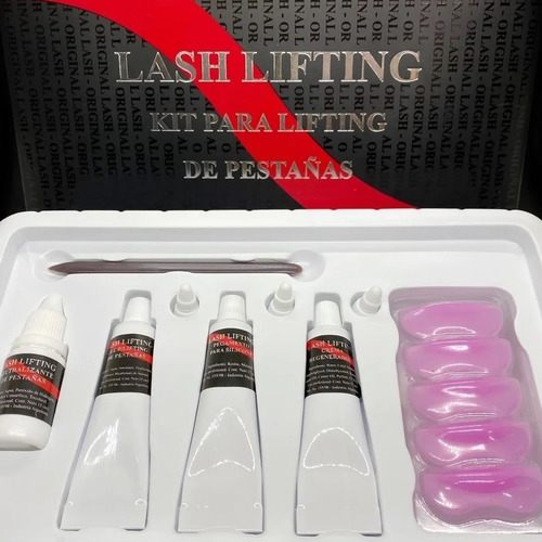 Kit Para Lifting O Permanente De Pestañas Bigudies Pegamento