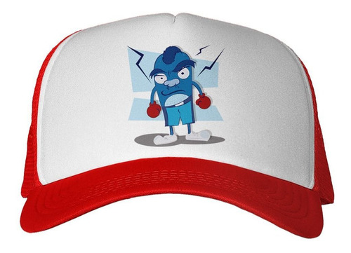 Gorra Figura Boxeador Dibujo Arte