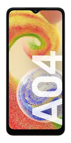 Imagen 1 de 7 de Celular Samsung Galaxy A04 4/64gb Blanco Auricular De Regalo