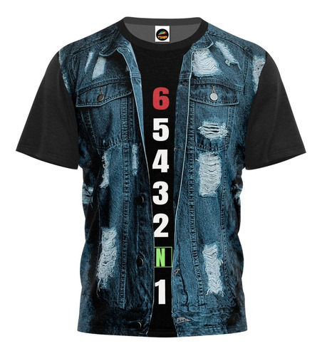 Camiseta Camisa Blusa Jeans Colete Motoclube Caminhoneiro 02