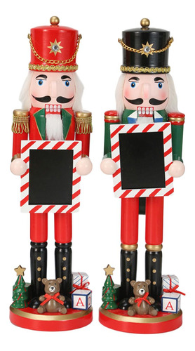 Figuras De Cascanueces De Navidad, Adorno Coleccionable Con