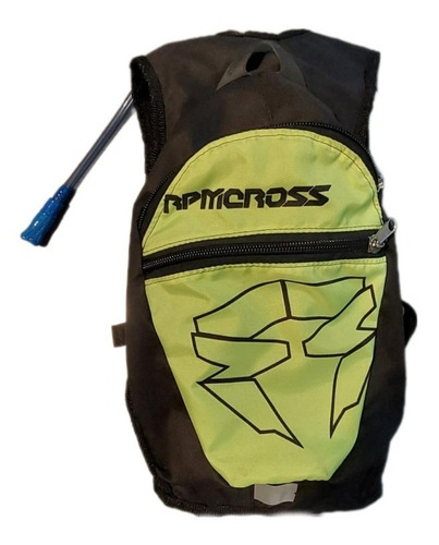 Imagen 1 de 4 de Mochila Con Bolsa Hidratante Rpm Cross Camelback Fluo