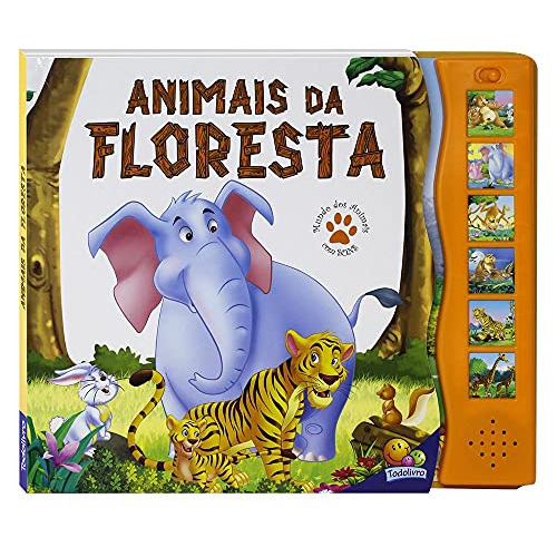 Libro Mundo Dos Animais Com Sons: Animais Da Floresta