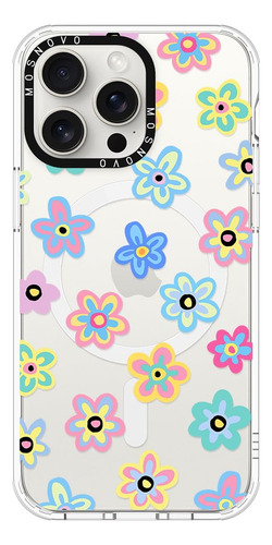 Funda Para iPhone 15 Pro Max Transparente Piel Sintetica -18