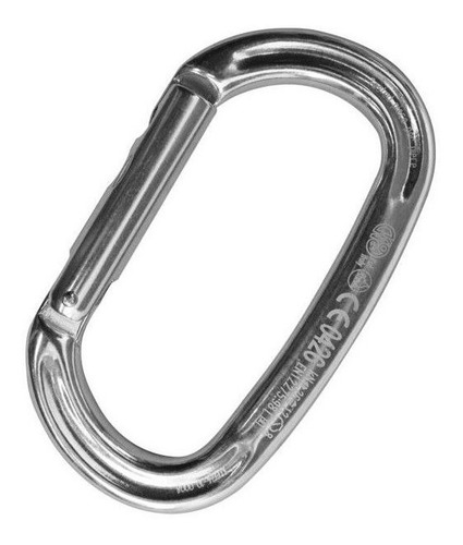 Mosquetón Oval Homologado Aluminio Slackline Kong Ovalone