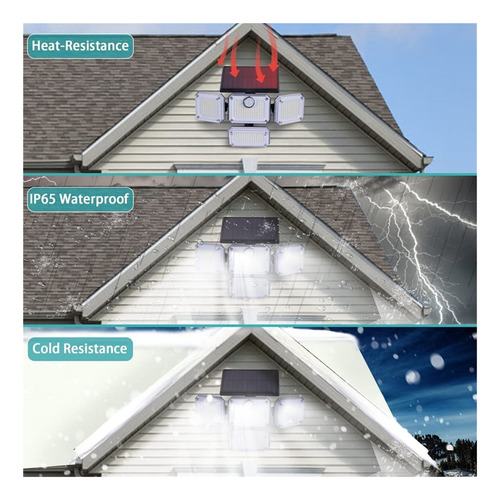 Luces De Pared Con Sensor De Movimiento Solar For