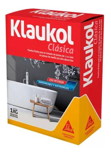  Pastina Klaukol Fluida Impermeable Mercurio 1kg