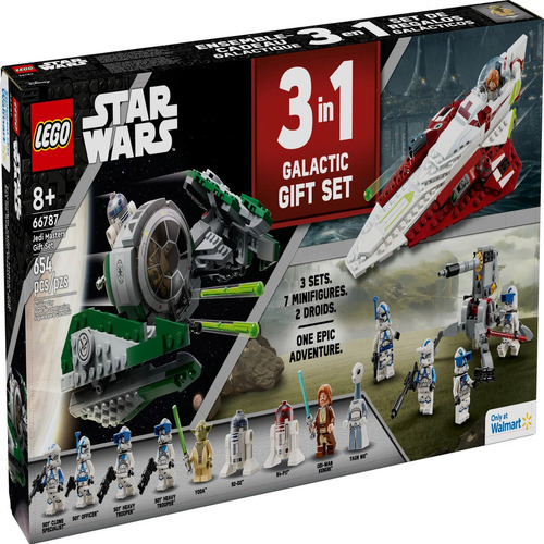 Lego Star Wars 66787 Galactic Gift Set 3 En 1 Cantidad De Piezas 654