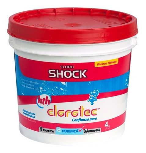 Kit Limpieza Piletas 3 Meses Hasta 50.000 Lts. Clorotec