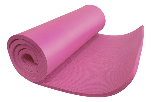 Colchoneta Yoga-pilates, Con Bolso, 1 Cm Espesor - 10562 Color Rosa