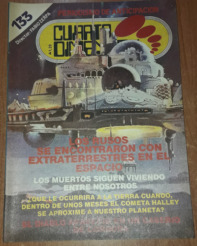 Revista Cuarta Dimension N°133   Octubre De 1985