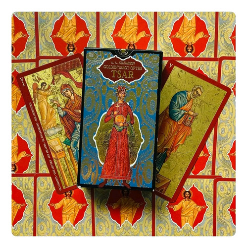 Golden Tarot Of Tsar - Novo - Lo Scarabeo (Usado)
