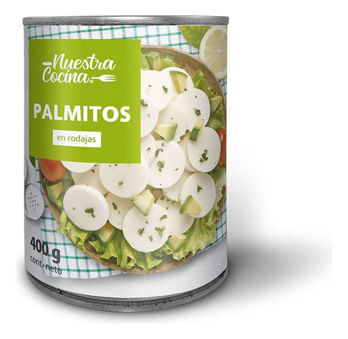 Palmitos Nuestra Cocina En Rodajas Lata 400 G