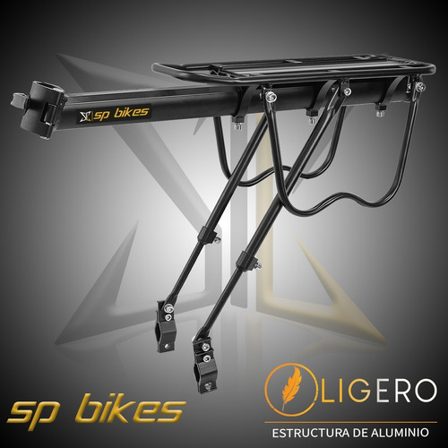 Rack Carga De Ciclismo Reflector De Poste De Asiento Univers