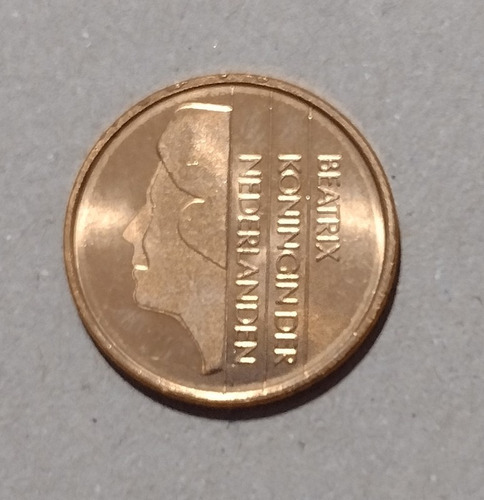 Moneda De Holanda Año 2000 Sin Circular Reina Beatriz