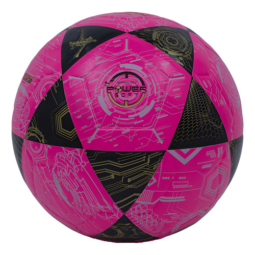 Bola De Futvôlei Power Soft Dalebol Altinha Tam 5 Cor Rosa