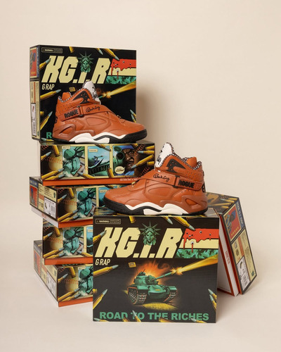 Tenis Patrick Ewing Rogue Kool G Rap Cafe Original De Caballero