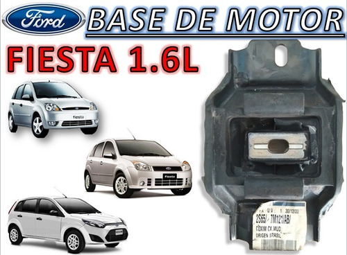 Base De Motor Izquierda Lh Ford Fiesta 1.6  Original  