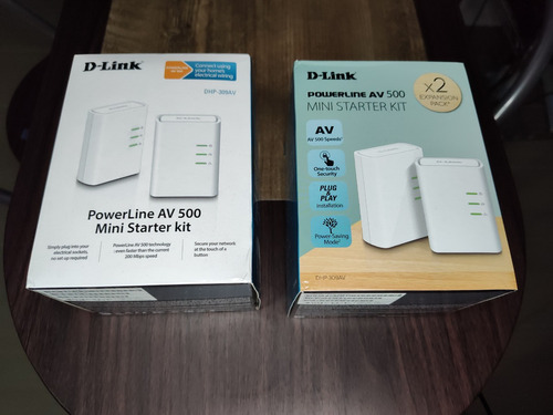 Adaptadores Powerline D-link Powerline Av 500 - Kit Básico