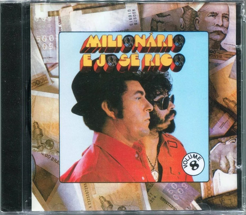 Cd Milionário E José Rico - Volume 8  ( Cdnovo E Lacrado)