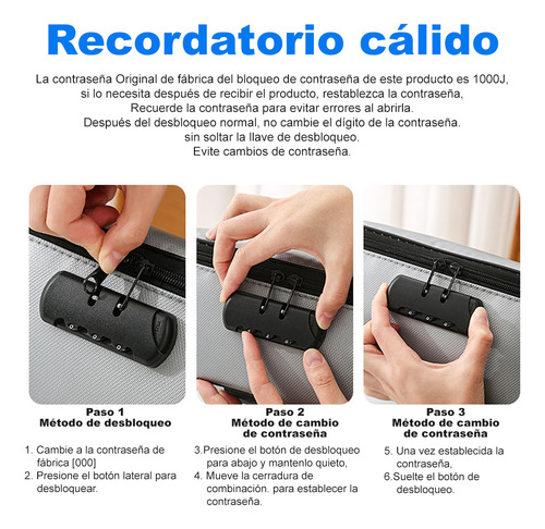 Bolsa De Documentos E Arquivo Com Fechadura À Prova De Fogo