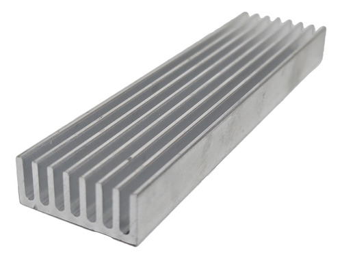 Disipador Aluminio 100x25x10 Mm  (2 Piezas)