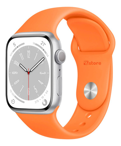 Correa Compatible Con Apple Watch 42mm / 44mm / 45mm Papaya