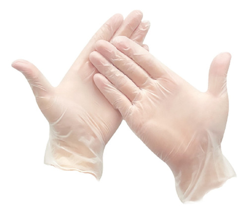 50pcs Guantes Desechables De Nitrilo A Prueba De Aceite Para