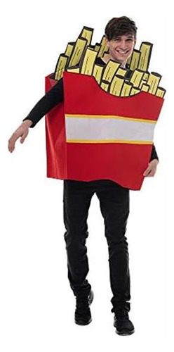 Fantastcostumes Disfraz De Papas Fritas Para Adultos Pareja