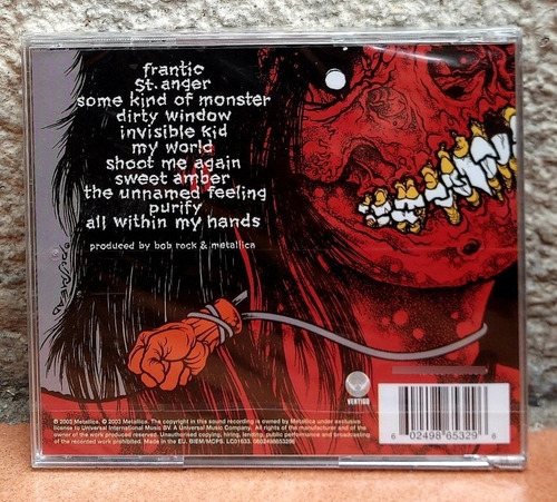Imagen 2 de 2 de Metallica (st. Anger) Nuevo Sellado. Megadeth, Slayer.