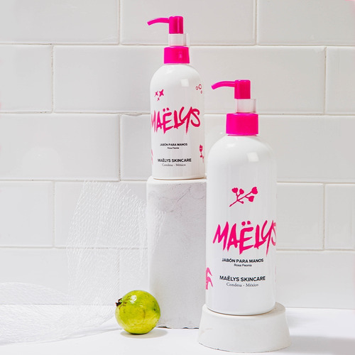 Handwash Rose Peony 250ml, Maëlys Skincare, Made In U S A