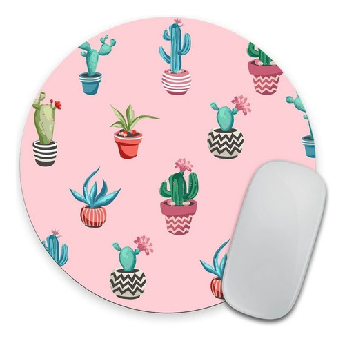 Cactus Mouse Pad Coworker Gift Office Supplies Gift Office D