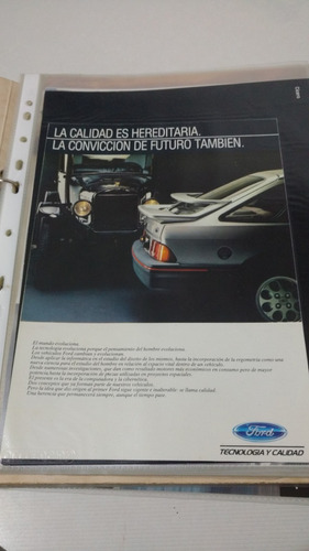 Coleccion De Publicidades  De Autos Años 90 Y 80