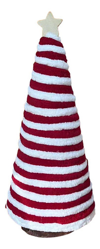 Mini Adorno Para De Navidad, Decoración 7,5 X 21 Cm Rojo
