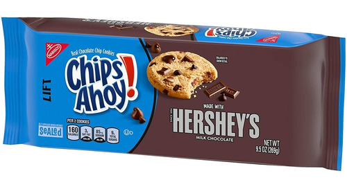 ¡chips Ahoy! Galletas Con El Chocolate De Hershey Leche, 1 P