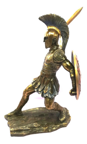Figura Decorativa Griega Principe Héctor Domador De Caballos