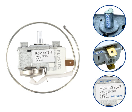 Termostato Para Refrigeradora Indurama Rc-11375-7