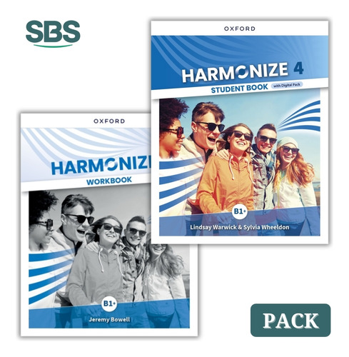 Harmonize 4 - Sb With Digital Pack + Wb - 2 Libros