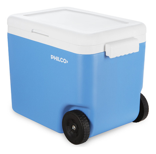 Heladera Conservadora Philco 45 L Con Ruedas Y Manija Transportadora Azul