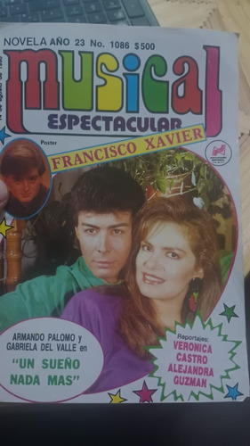 Armando Palomo, Gabriela Del Valle En Fotonovela Musical (Usado)