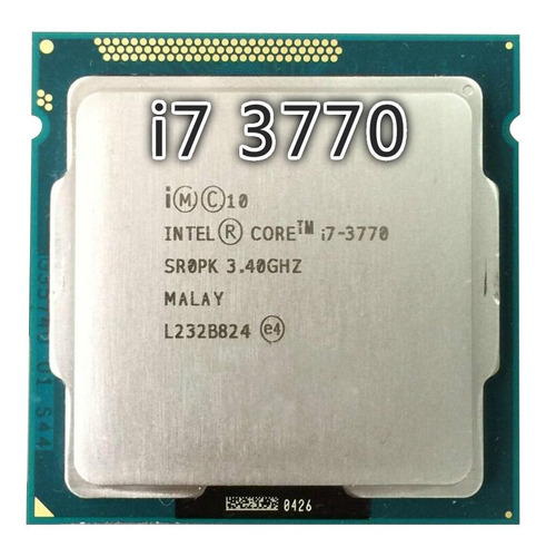 Procesador Core I7 3ra Gen 3770 / 3.4ghz /socket 1155
