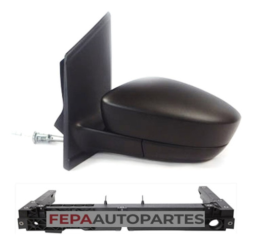 Cacha Espejo Exterior Vw Fox Suran 10/14 Con Control