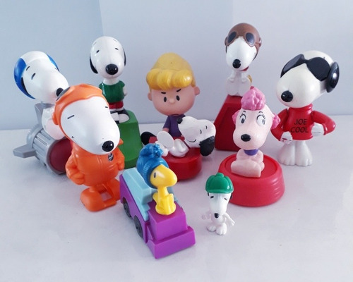 Colección Figuras Snoopy De Mcdonalds C10 (Usado)
